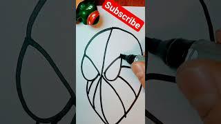 Spider-Man Drawing In 15 Seconds #shorts #spiderman #art #drawing #viral #youtube #youtubeshorts