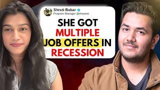 She Applied to 900+ Jobs & Landed 6 Offers in Recession