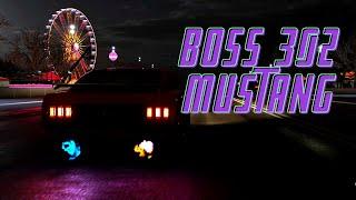 Boss 302 Mustang Going Through The Seasons