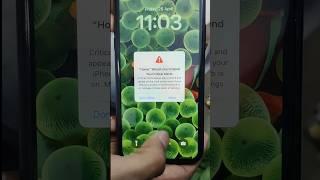 iPhone XR Critical Alert Touch not working Solution #criticalalert #xrsolution #iphonexr