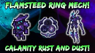 NEW Calamity Rust and Dust MECH SUIT Showcase - Flamsteed Ring! Terraria Calamity 1.4.5 Update!