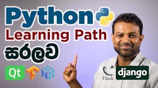 Python expert කෙනෙක් වෙන්නේ මෙහෙමයි - Python Learning Path in Sinhala