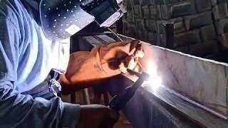 KORWELD DC TIG 350A welding 16mm stainless