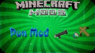 Мод для MineCraft - 1.6.4 - Pun Mod [RUS] -- Новая броня оружие, инструменты и многое другое --