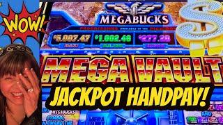 JACKPOT HANDPAY-MEGABUCKS MEGA VAULT!