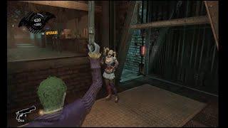 joker Mesh Swap with WEAPONS !! in batman Arkham asylum 2 !