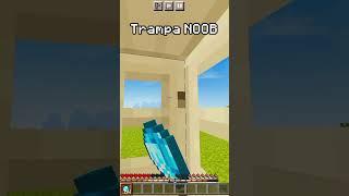 Este video solo es para Noobs  #minecraftshorts #noob