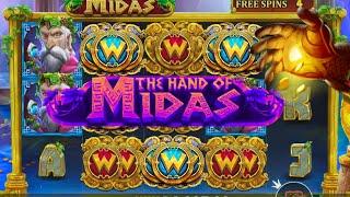 The Hand of Midas - 5 Scatters Bonus Buys