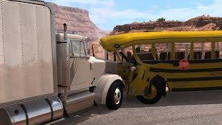 School Bus Crashes 10 | BeamNG.drive