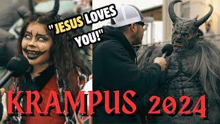 Evangelism at San Antonio's KRAMPUS Parade 2024