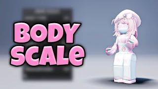 BODY SCALE SETTINGS (ROBLOX TUTORIAL)