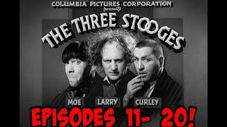 THREE STOOGES - Ep. 11 - 20 FULL EPISODES - Over TWO HOURS!