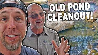 17 Year Old POND Cleanout!! - ft. Ed The Pond Professor!