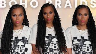 HOW TO: BOBHO BRAIDS USING HUMAN HAIR EXTENSIONS