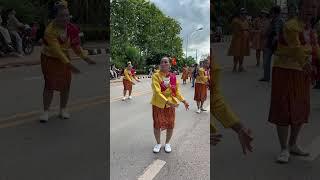 ฟ้อนงามๆในงานบุญบั้งไฟ