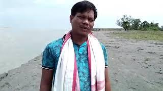 Flood at Laikha pasidiya in dibru shaikhua assam