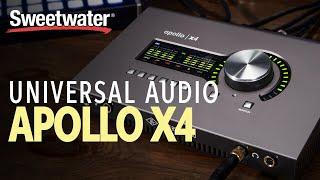 Universal Audio Apollo x4 Audio Interface Overview