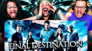 THE FINAL DESTINATION (2009) IS CRAZY WORK!! MOVIE REACTION!! Final Destination 4