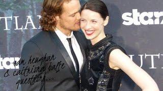 Sam Heughan & Caitriona hot questions / OUTLANDER