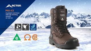 Acton Pro-Ice : Slip Resisting Outsole on Wet Ice