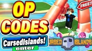 ALL NEW *SECRET CODES* IN ROBLOX CURSED ISLANDS (new codes in roblox Cursed Islands ) NEW