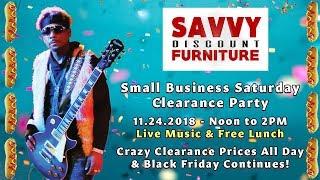 Small Business Saturday 2018 Savvy Discount Furniture