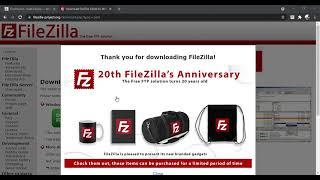 Tutorial Video for FileZilla FTP Client Installation