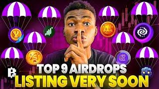 TOP 9 Tap To Earn AIRDROPS That Will Be Listing Very Soon | make money online 2024