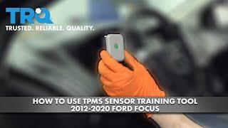 How to Use TPMS Sensor Training Tool 2012-2020 Ford Focus