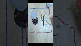 Проходной выключатель. Наглядно. 3 way switch connection. Clearly.