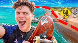 Skating The Entire Belgian Coastline in 6 Hours