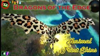 Dragons of the Edge Animal Print Skins