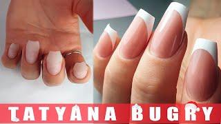 Classic French Tip | Why I love French Manicures! | Russian, Efile Manicure