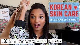 KOREAN SKIN CARE - Sri Lankan Girl Edition