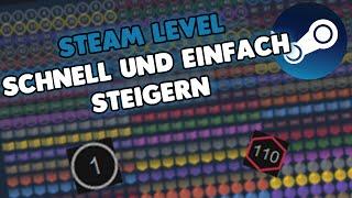 Steam Level schnell und einfach steigern | Schnell im Steam Level aufsteigen