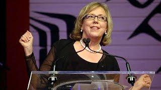 Elizabeth May Press Gallery speech. WARNING: GRAPHIC LANGUAGE