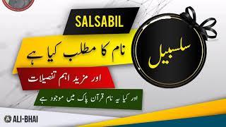 SALSABIL Name Meaning In Urdu | Islamic Baby Girl Name | Ali-Bhai