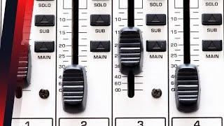 How to Use Faders on a Mixing Console - More Than Just Volume Controls