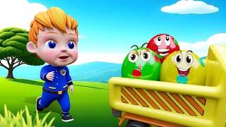 Learn Colors with Cars | Cars and Colorful Surprise Eggs Song | Bibabibo Nursery Rhymes & Kids Songs