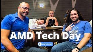 Deep Thought at AMD Tech Day w/ Paul's Hardware, Bitwit Kyle, & DaPoets