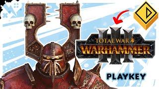 Playing Total War: WARHAMMER 3 on PLAYKEY Cloud Gaming