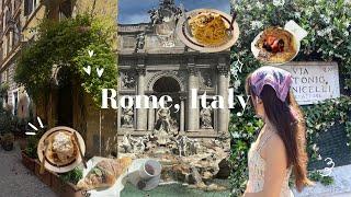 Rome, Italy a travel vlog | food, stunning architecture, and ancient ruins