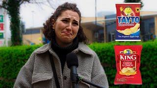 Irish People choose which is better - KING or TAYTO Crisps?