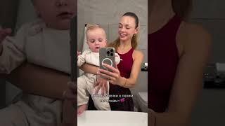 Как это мило#самыелучшиеблогеры#аняищук#димасблог #тим #тео #love #baby#family #реки