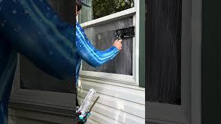 How to clean a window in under 60 seconds | Window Cleaning Techniques #windowcleaning