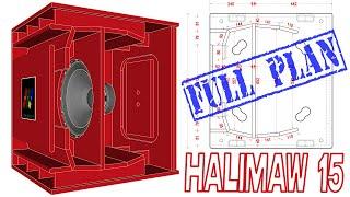 HALIMAW VARIANT 2021 | Bandpass Subwoofer BPd115