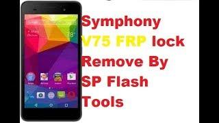 Symphony V75 FRP Reset File BY SP Flash tool