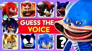 Guess The Sonic Shin Sonic Band Characters by Voices  Sonic the Hedgehog 3 Movie Quiz |  fastQuiz