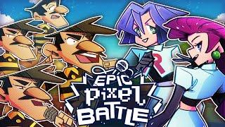 Team Rocket VS Les Dalton - EPIC PIXEL BATTLE [ EPB SAISON 4 ]