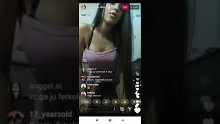 Serena Sula twerk live ne instagram, heq edhe fustanin 